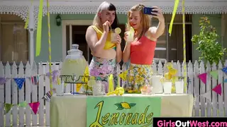 Hairy Teen Lesbians Explore Oral Pleasure on Kitchen Counter