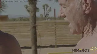 Mature Man Strokes Himself Slowly in Outdoor Setting