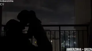 Amateur Couple Rings in the New Year
