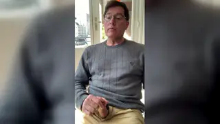 Mature European Daddy Swallows His Own Load