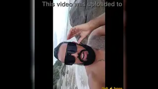 Tattooed Latina MILF Strips Down for Cosplay Fun at Nude Beach