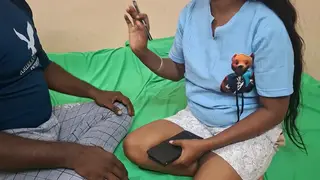 Asian Secretary Submits to Dominant Boss at Desk