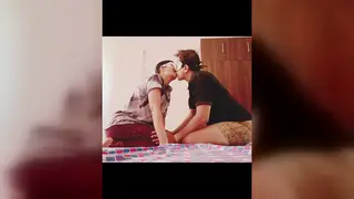 Curvy Indian Girlfriend Tries Sex on Camera