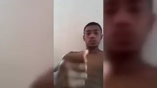 Guy Strokes His Hard Cock in Solo Session