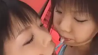 Japanese Twinks Exchange Oral Pleasure on Camera