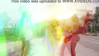 Latina Beauties Take BBC and Double Penetration in Carnival Orgy