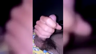 Slender Guy Strokes Himself to Explosive Finish in a Homemade Clip