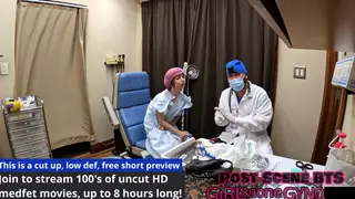 Tattooed Duo Engages in Interracial Medical Roleplay in Lingerie