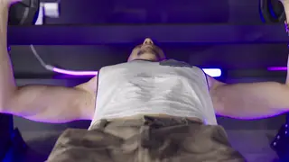 Latina Coach Guides Petite Busty Woman Through Gym Workout