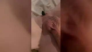 European Hunk Tests Prostate Toy for First Hands-Free Cumshot