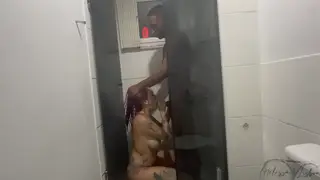 Busty Woman Takes BBC Deep in Steamy Shower Encounter