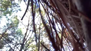 Amateur Tries Deepthroat Outdoors for the First Time