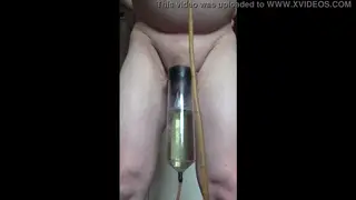 Bisexual Virgin Shares Piss Play on Webcam