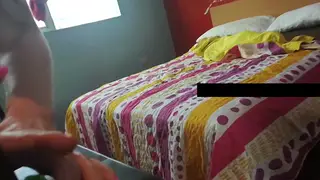 Curvy Wife Rides Her Stepson While Husband Films the Monthly Call