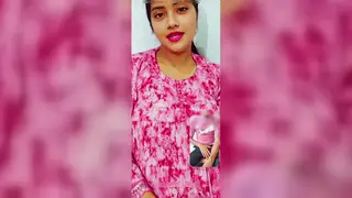 Indian Babe Flashes Busty Curves During Video Call