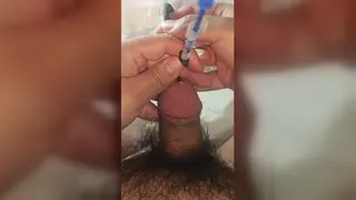 Asian Mature Sounds Deep Urethra in Kitchen POV