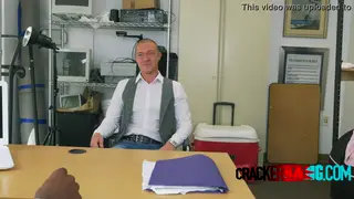 Bottom Rides and Takes BBC From Behind on Floor