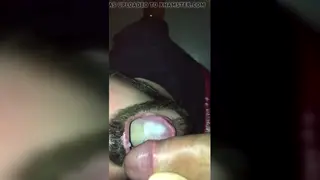 Firefighter Swallows a Hot Load in Full Gear