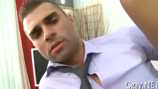 Black Stud Delivers Oral Pleasure to Partner