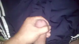 Fit Guy Strokes Himself to a Slow Build