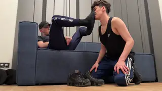 European Twinks Swap Oral and Bareback in Sock Fetish Clip
