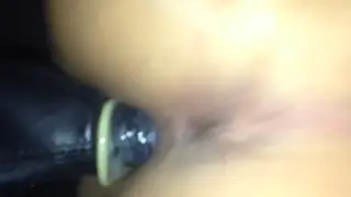 Amateur Thrills in Car With Public Gearshift Penetration