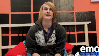 Twink Stroking His Big Meat to a Sticky Release