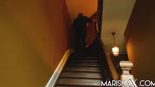 Blonde in Stockings Takes It From Behind
