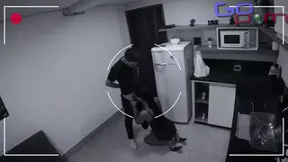 Tattooed Latina Welcomes Delivery Guy for Rough Sex
