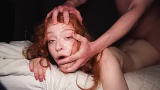 Petite Redhead Takes Her First Ride in POV