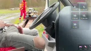 Mature Cruisers Share Deep Throat Action in a Parked Car