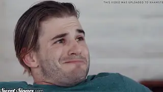 Stepsiblings Explore Lesbian Lust With Choking and Deep Throat