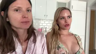 Lesbian Pair Share Intimate Moments on Camera