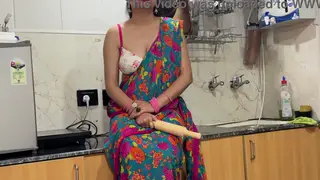 Indian Stepmom Delivers Deep Oral Pleasure