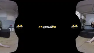 European Lesbians Share Golden Showers in VR POV