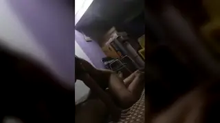Asian Student Joins Group Handjob and Toy Session