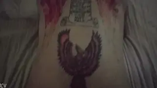 Hairy Latino Daddy Takes Uncut Cock Deep