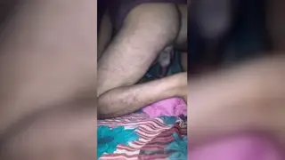 Indian Wife Massaged While Husband Watches Nearby