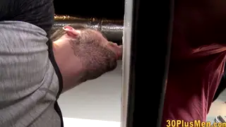 Stranger Sucks and Rides at Outdoor Gloryhole