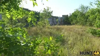 Petite Russian Anal Cuckold In Public With Stranger