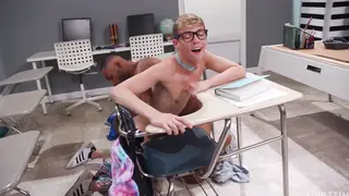 Latino Twink Takes Rough Gangbang from Football Team