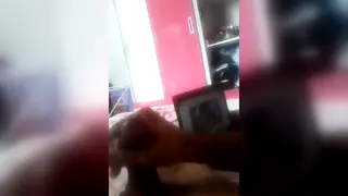 Latino Teen Works His Big Dick to the Edge