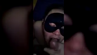 Guy Drains His Load After Sloppy Oral