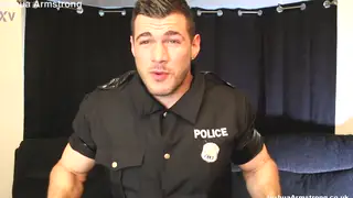 Muscular Man Works His Thick Cock to a Hot Finish