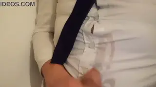Latino Twink Rides a Toy in the Bathtub After Class
