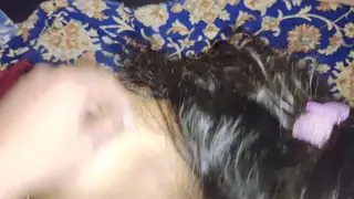 Curvy Indian MILF Drains Lover With Handjob and Creampie
