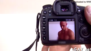 Three Men Stretch Bottom With Double Anal Penetration