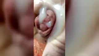 Hung Guy Jerks Off to Explosive Cumshot