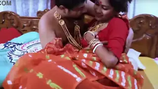Indian Couple Celebrates Wedding Night Passion