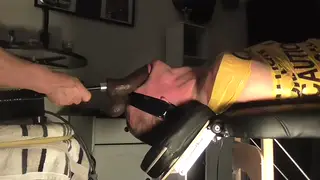 Dominant Partner Face-Fucks Submissive in Deepthroat Session